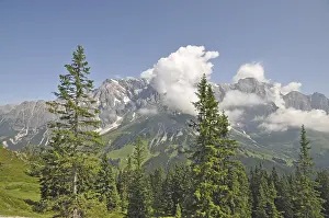 High Mountains Europe Drucke: Clouds, Hochkonig, mountain