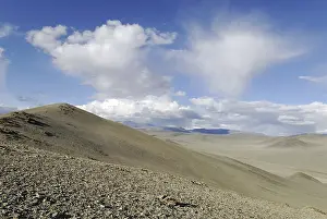 Drucke von Wolken über der mongolischen Steppe, Altai, Mongolei, Asien Verwandte Bilder Drucke: Wolken über der mongolischen Steppe.