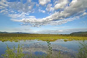Cloudy Sky Over Lake Drucke: Clouds reflected in a crystal clear