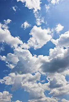 Cloudy Day Drucke: Clouds in the sky