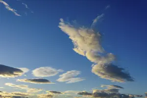 Scottish Evening Sky Drucke: Clouds at sunset, North Berwick
