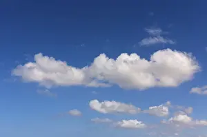 Weather Forecast Images Drucke: Cloudy blue sky