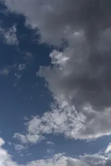 German Federal Republic Drucke: Cloudy sky, Bavaria, Germany