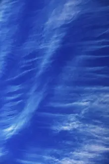Nice Weather Conditions Drucke: Cloudy sky, cirrus clouds or feather clouds