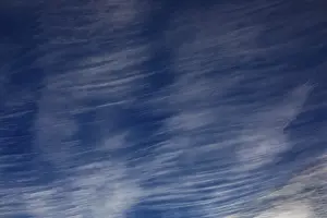 Cloudy Sky Austria Drucke: Cloudy sky, cirrus clouds or feather clouds