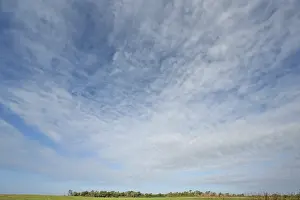 German Countryside Images Drucke: Cloudy sky with landscape, DarB