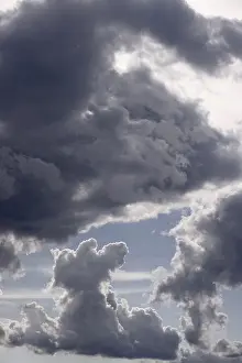 European Cloudy Skies Drucke: Cloudy sky, summer, Germany