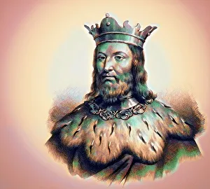 Klovs, Klothovychs , Klothwih I. , Klodoweich , 466 - 511 , König der Franken aus dem Merowingerhaus