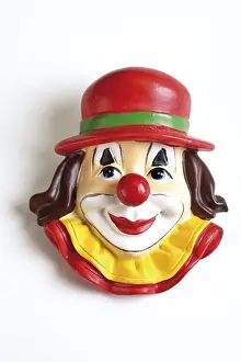 Carnival Costume Drucke: Clown figure