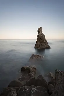 Rocky Cliff Landscape Drucke: at the coast