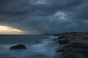 North Sea Coast Scenery Drucke: Coast, Ramsvik in Smogen, Bohuslan