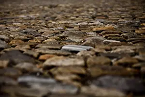 Cobblestone Road Surface Drucke: Cobble stones