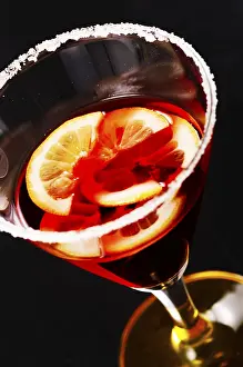 Citrus Fruit Slice Drucke: Cocktail