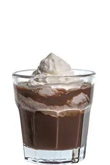 Indulgence Food Images Drucke: Cocktail, orgasm on white background