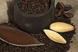 Roasted Coffee Beans Drucke: Coffee beans