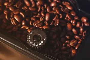 Coffee Machine Drucke: Coffee machine, coffee bean container
