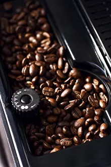Coffee Machine Drucke: Coffee machine, coffee bean container