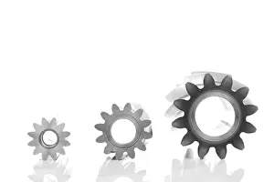 Medical Operation Equipment Drucke: Cogs, symbolic for teamwork
