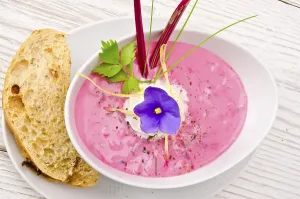 Cold Beet Soup Drucke: Cold beet soup
