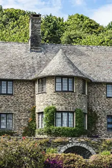 Drucke von Coleton Fishacre, Kingswear, Devon, England, Vereinigtes Königreich Kingswear Drucke: Coleton Fishacre, Kingswear, Devon