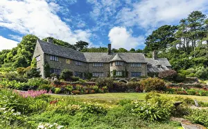 Drucke von Coleton Fishacre, Kingswear, Devon, England, Vereinigtes Königreich Kingswear Drucke: Coleton Fishacre, Kingswear, Devon