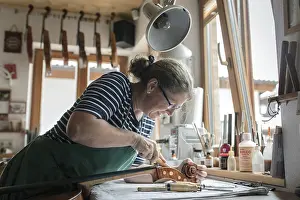 Master Violin Maker Drucke: Collaborator, master violin maker Rainer W