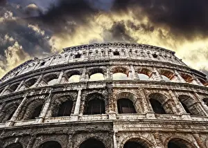 European Landmark Building Drucke: Colloseum in Rome