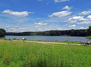 North Rhine Westphalia Landscape Drucke: Cologne, Decksteiner Weiher