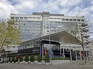 German Federal Republic Buildings Drucke: Cologne, Hotel Pullman