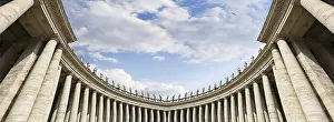Uninhabited Sacred Building Drucke: Colonnades