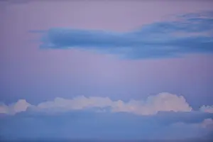 Upper Palatinate Clouds Drucke: Colored clouds at sunset, Upper Palatinate