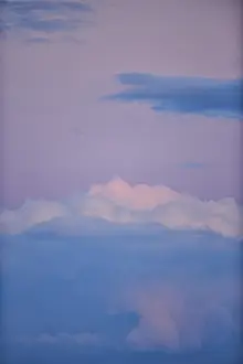 Upper Palatinate Clouds Drucke: Colored clouds at sunset, Upper Palatinate