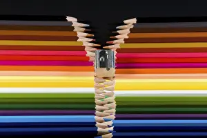 Colored Pencil Art Drucke: Colored pencils; concept