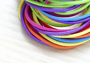 Fitness Accessories Drucke: Colored rubber bands