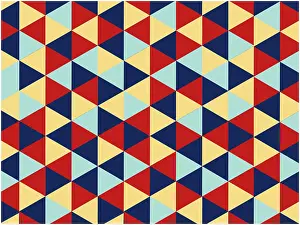 Colorful Geometric Patterns Drucke: Colorful Geometric Patterns Design Background Vector