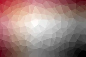 Futuristic Symbolic Picture Drucke: Colorful Low Polygon Random Gradient Triangle Abstract 5