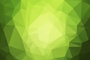 Low Polygon Art Drucke: Colorful Low Polygon Random Triangle Abstract 2