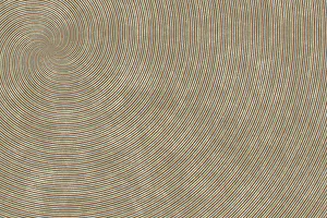 Colourful Deserted Landscape Drucke: Colorful spiral lines background pattern