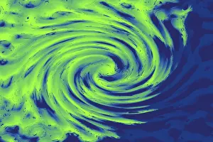 Full Frame Pattern Image Drucke: Colorful spiral lines background pattern