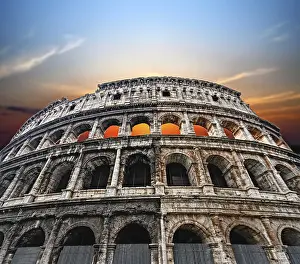 Ancient Rome Architecture Drucke: Colosseum