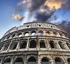 Historic Landmark Europe Drucke: Colosseum