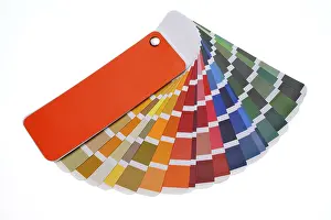 Colorful Background Drucke: Colour sample
