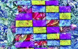 Advent Season Drucke: Coloured rectangles, colour blocking