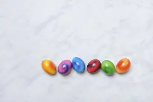 Colourful Easter Eggs Germany Drucke: Colourful Easter eggs, Germany