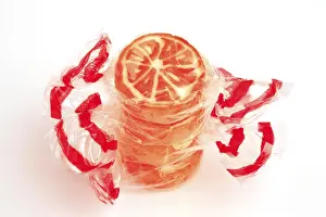 Dessert Photography Drucke: Colourful fruit candy, sweets