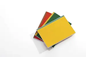 Indoor Studio Photography Drucke: Colourful notebooks
