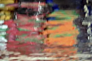 North Sea Photography Drucke: Colourful reflections on the water surface