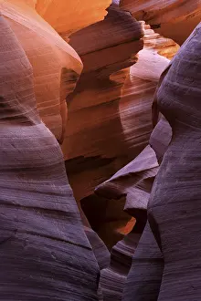 Lower Antelope Canyon Drucke: Colourful sandstone formations