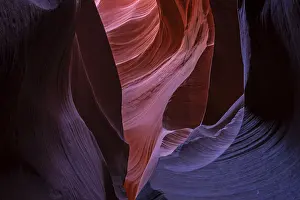Lower Antelope Canyon Drucke: Colourful sandstone formations