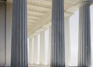 Neoclassical Architectural Style Drucke: Columns